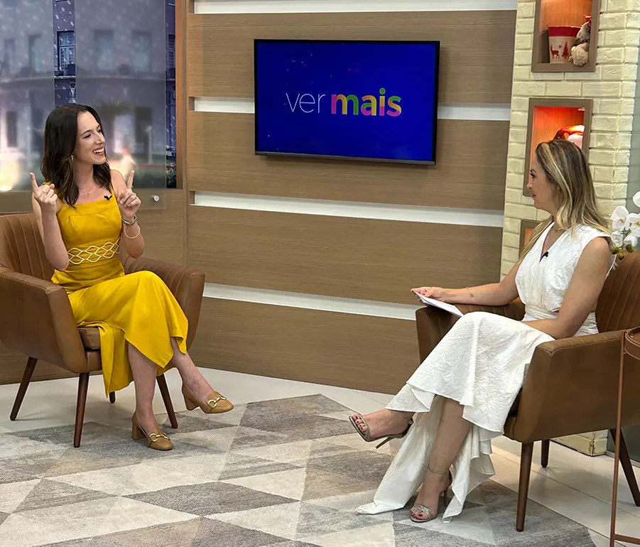 Amanda Schultz em entrevista