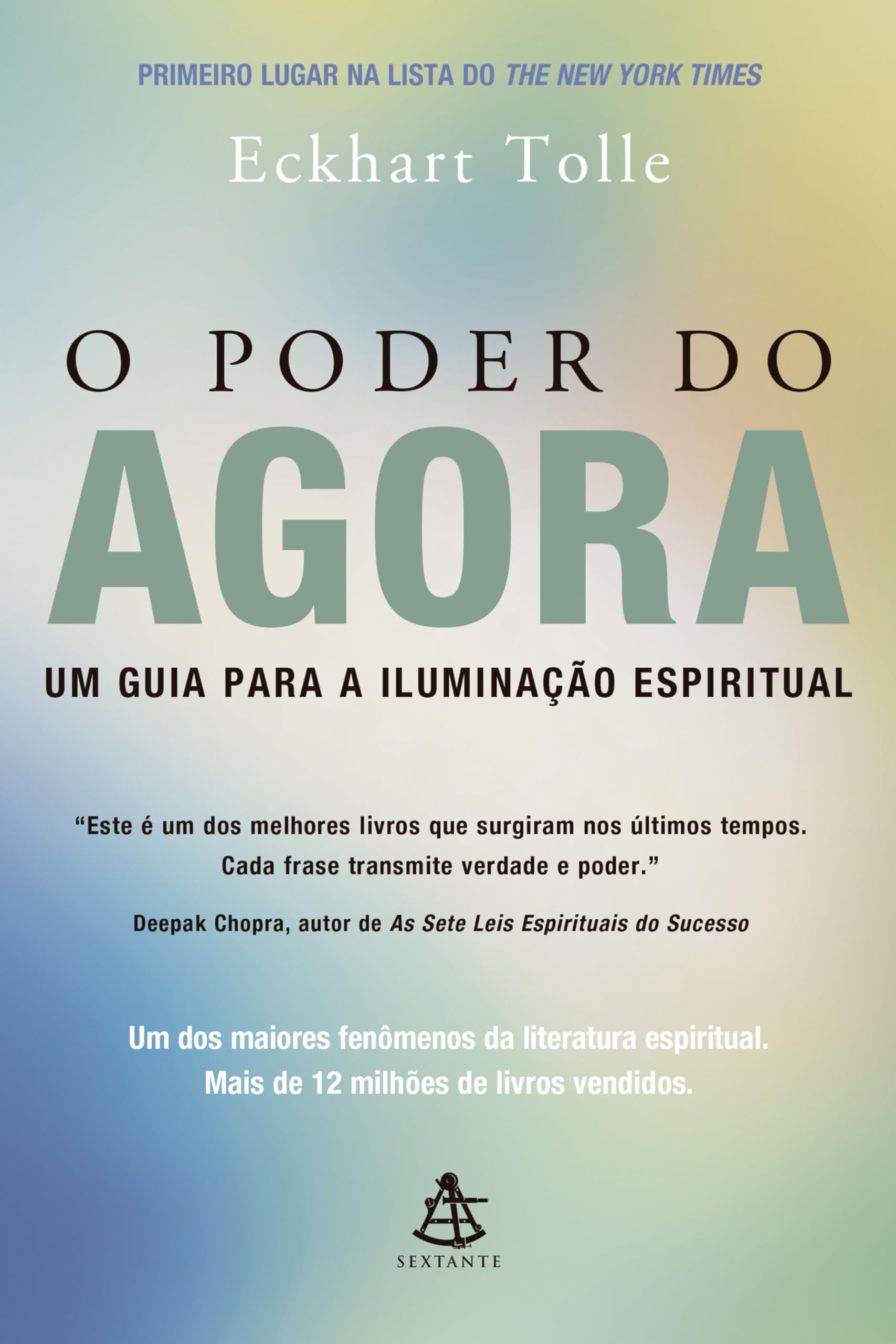 Capa do livro O Poder do Agora, de Eckhart Tolle